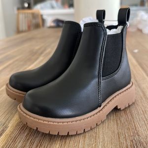 Faux-Leather Chelsea Boots for Toddler Girls